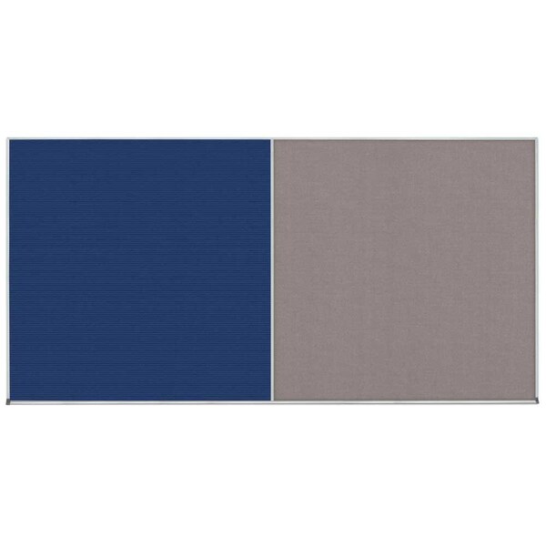 United Visual Products Enclosed Corkboard, 1 Door, 24"x36", 4" Fra UV3415-BLACK-COBACC - main
